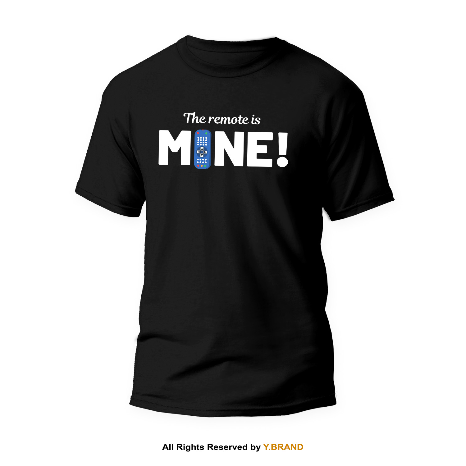 TS-1347-B.jpg Round Neck T-shirt PMTS-1347 - Image 1