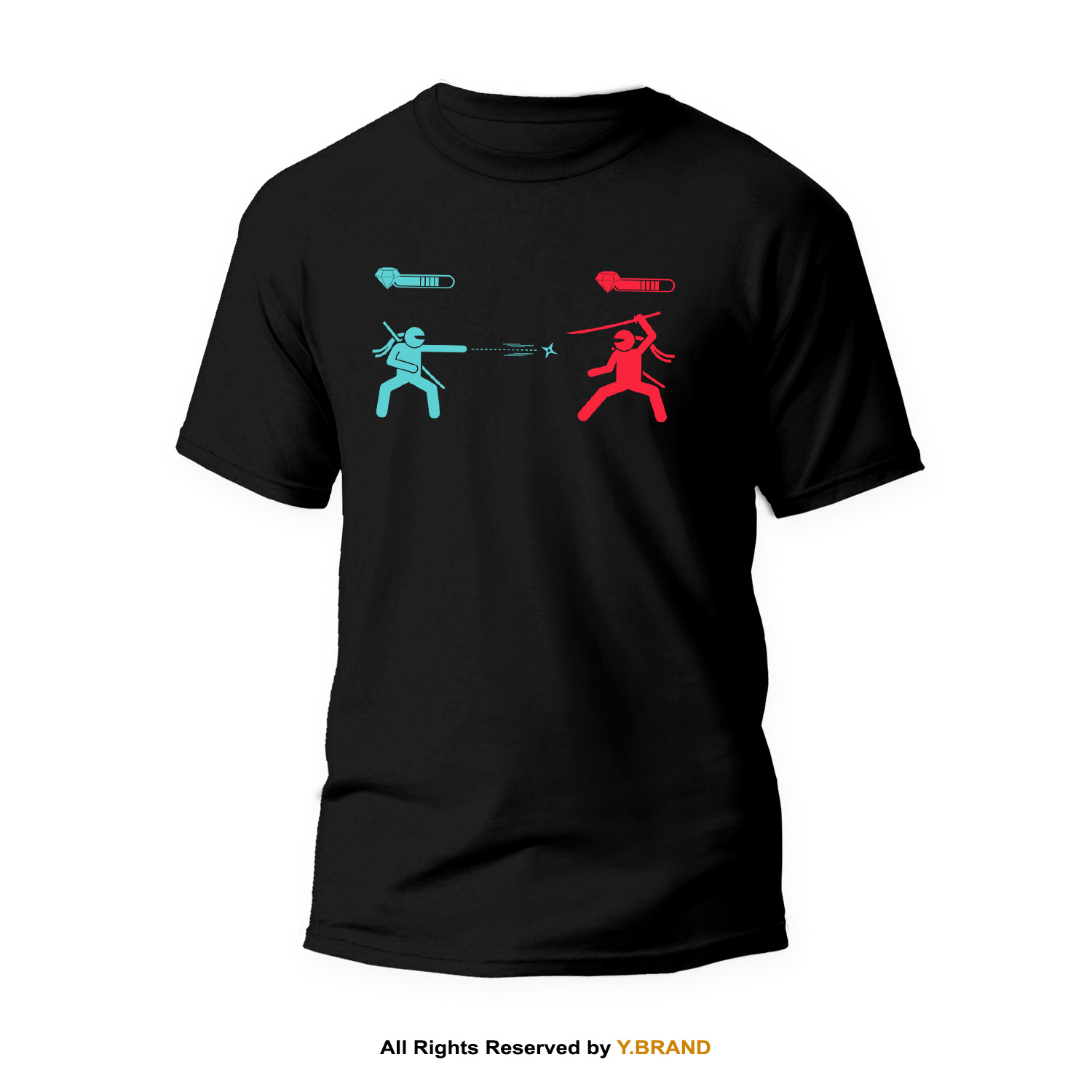 TS-1369-B.jpg Round Neck T-shirt PMTS-1369 - Image 1