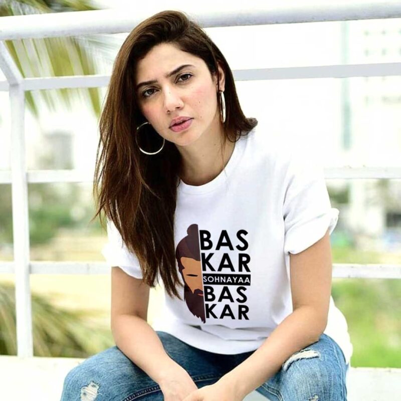 Bas Kar Soniyaan slogan with Noori Black T-shirt MJTS-1005 6 WhatsApp Image 2024 08 03 at 3.30.52 PM