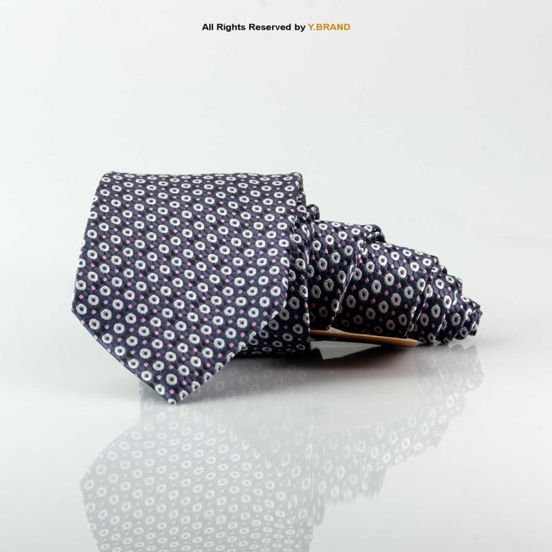 Stylish Dot Pattern Poly Necktie T-153 4 T 153