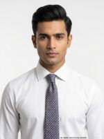 Stylish Dot Pattern Poly Necktie T-153