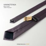 Classic Micro Dotted-Pattern Poly Necktie T-173 - Image 3