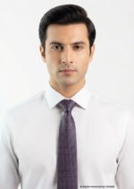 Classic Micro Dotted-Pattern Poly Necktie T-173