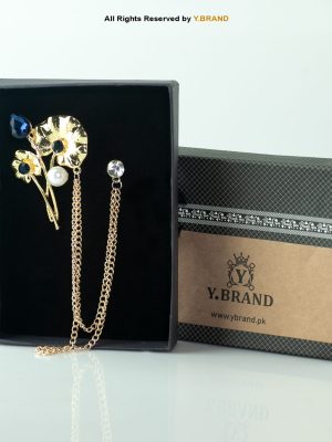 Korean Pearl Flower Brooch-B-1125