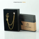 Elegant Music Note Brooch-B-1133