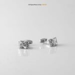 CLASSIC CRYSTAL DIAMOND JEWEL STYLE CUFFLINKS CL-0107 - Image 2