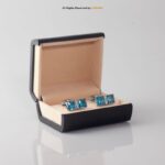 Stylish Zircon Cufflinks with Diamond work-CL-0108 - Image 4