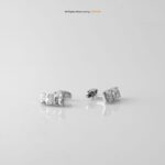 Stylish Zircon Cufflinks with Diamond work-CL-0108 - Image 2