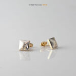 Elegant style Cufflinks with Diamond work-CL-0121