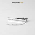 Y.BRAND Silver Tie Clip TP-1068