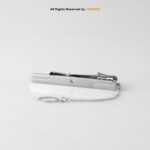 Y.BRAND Silver Tie Clip TP-1078