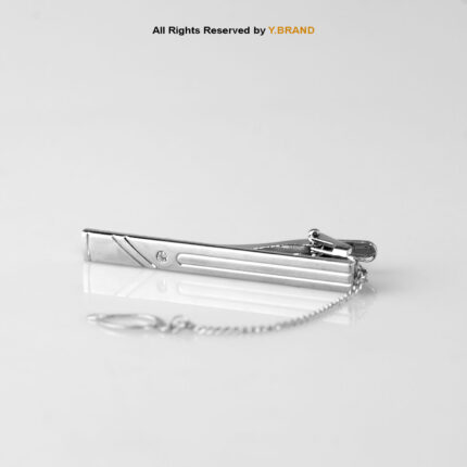 Y.BRAND Silver Tie Clip TP-1083