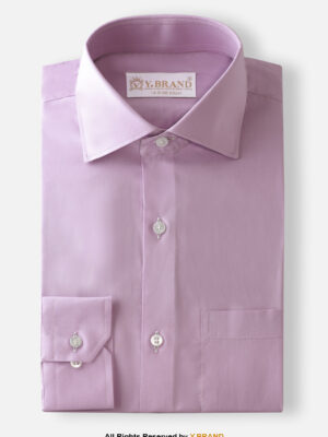 YBRAND-Light Purple formal shirt FS-1058