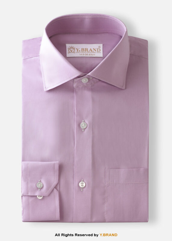 YBRAND-Light Purple formal shirt