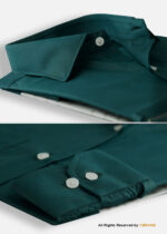 YBRAND-Dark Green formal shirt FS-1059 - Image 3