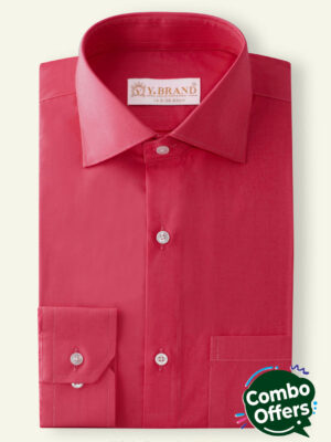 YBRAND-Fuchsia Rose formal shirt