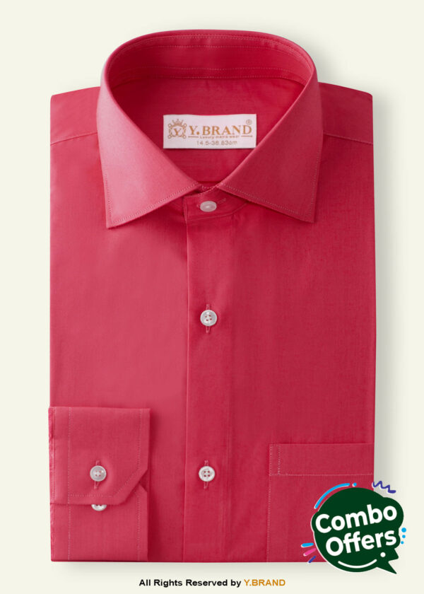 YBRAND-Fuchsia Rose formal shirt FS-1060 1 YBRAND-Fuchsia Rose formal shirt FS-1060