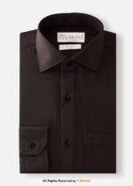 YBRAND-Chocolate Brown formal shirt