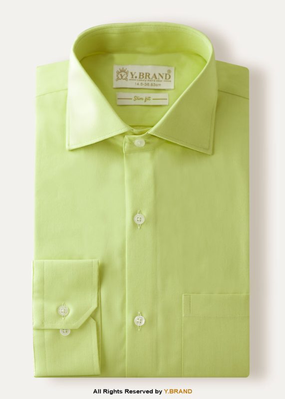 YBRAND-Light Lime formal shirt FS-1062 8 FS 1062