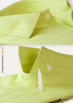 YBRAND-Light Lime formal shirt FS-1062 - Image 2