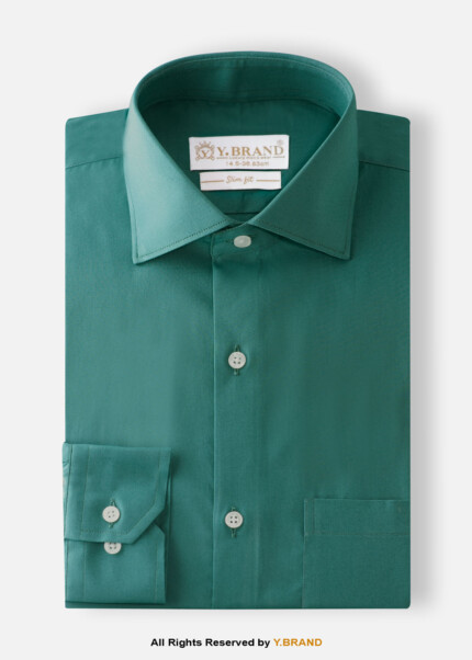 YBRAND-Ocean Green formal shirt
