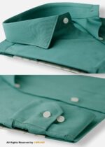 YBRAND-Ocean Green formal shirt FS-1064 - Image 2
