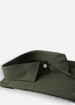 YBRAND-Dark Olive Green formal shirt FS-1065 - Image 2