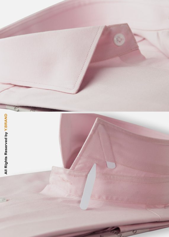 YBRAND-Pink formal shirt FS-1068 10 FS 1068b