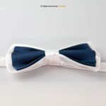 Stylish Double Fabric Neck Bow Tie BT-1027 - Image 2