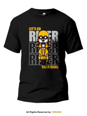 Tiger Rider Round Neck T-shirt PMTS-1396