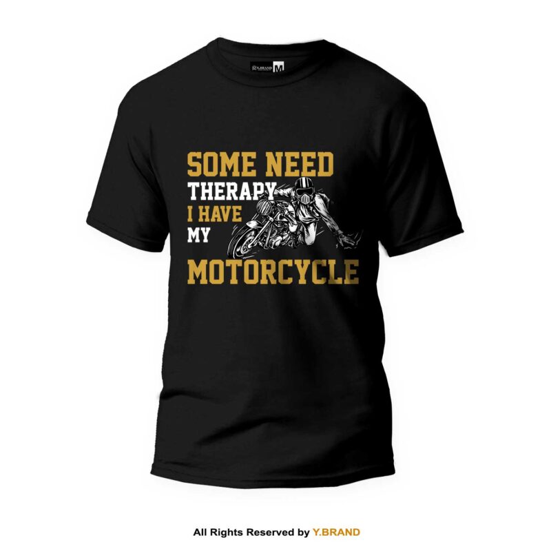 I have My Motorcycle Round Neck T-shirt PMTS-1407 5 TS 1407 B