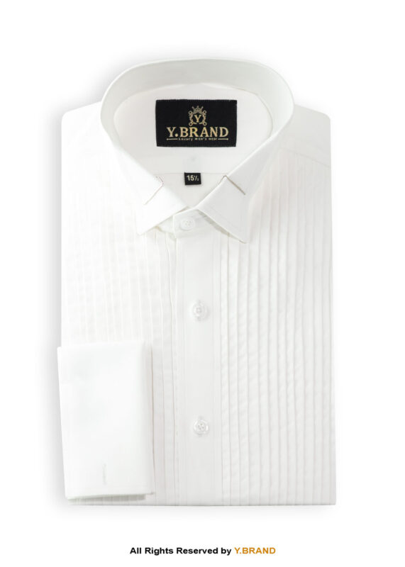 Tuxedo Wing Collar Pleated Shirt TXDO-1001 9 Tuxedo Wing Collar Pleated Shirt TXDO-1001