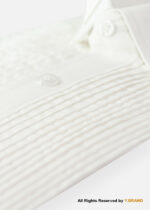FINE WHITE COTTON TUXEDO - Image 7