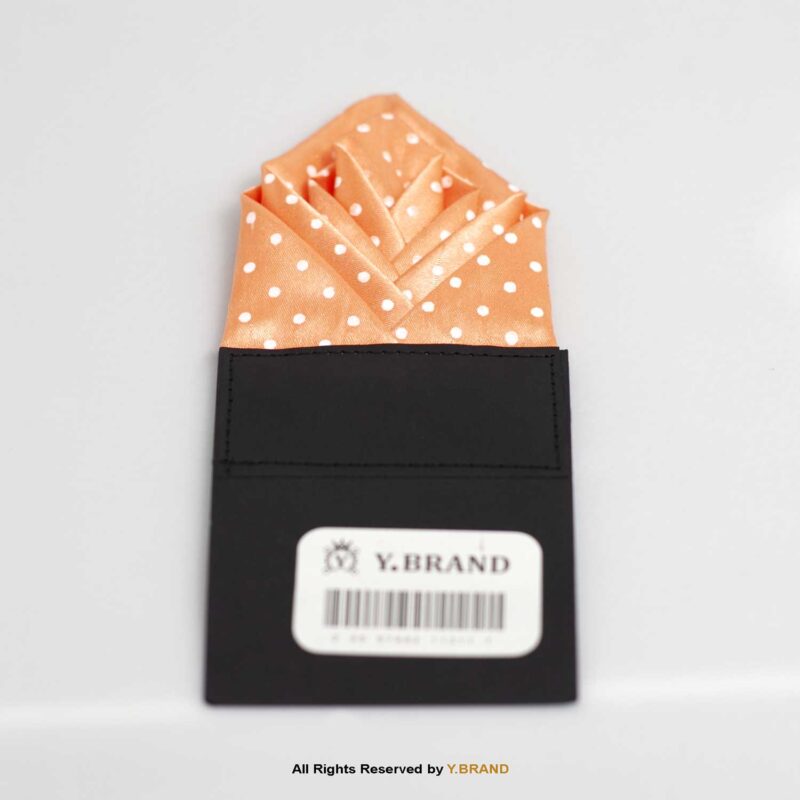 Y.BRAND-Pre-Folded Multi layered Polka Dots Pocket Square On Card-Handkerchief PS-1061 11 PS 1061a
