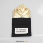 Y.BRAND-Pre-Folded Multi layered Polka Dots Pocket Square On Card-Handkerchief PS-1061