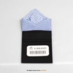 Y.BRAND-Pre-Folded Multi-layered Cotton Pocket Square On Card-Handkerchief PS-1062 - Image 3