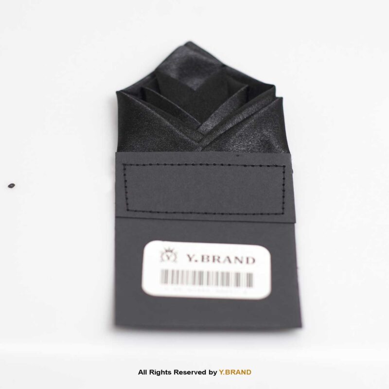 Y.BRAND-Pre-Folded Multi-layered Plain Pocket Square On Card-Handkerchief PS-1063 8 PS 1063d