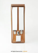 White Three clips Elastic Suspender-SB-1037 - Image 2