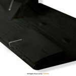 Black Tuxedo Wing Collar Pleated Shirt TXDO-1002 - Image 5