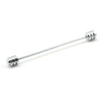 RINGED FLAT END COLLAR PIN BAR CPB-1004 - Image 6