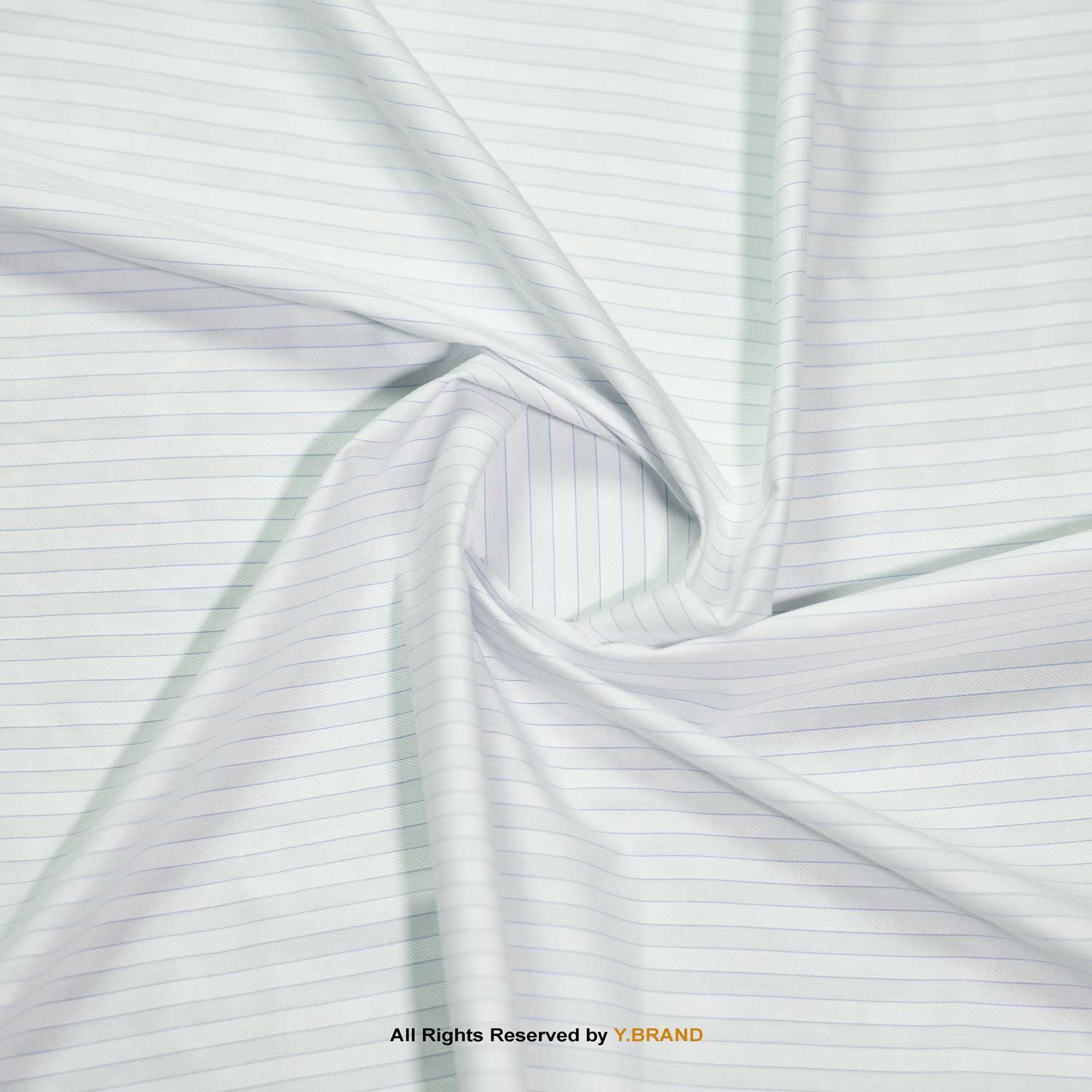 YCS-1032B Wide Pin stripes Cotton Fabric YCS-1032 - Image 1