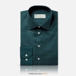 Dark Green Cotton Fabric YCS-1040 - Image 3