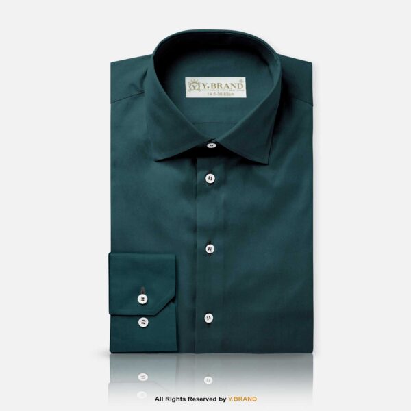 Dark Green Cotton Fabric YCS-1040 3 Dark Green Cotton Fabric YCS-1040