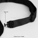 Black Self-Bow Tie For Tuxedo Suit