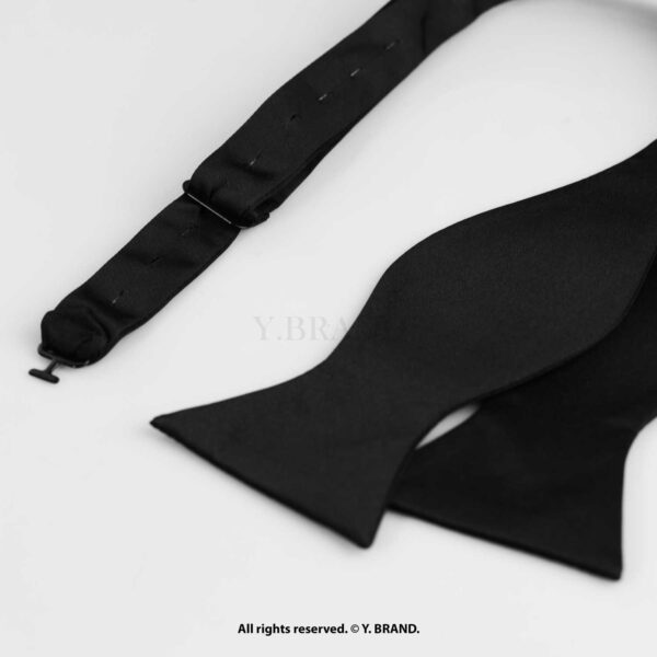 Black Self-Bow Tie For Tuxedo Suit BT-103-Y.BRAND