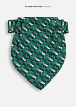 Colorful Geometric Pattern Cravat Neck Scarf - PREFOLD-NS-1017 - Image 2