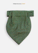 Colorful Diamond Pattern Cravat Neck Scarf - PREFOLD-NS-1024 - Image 2