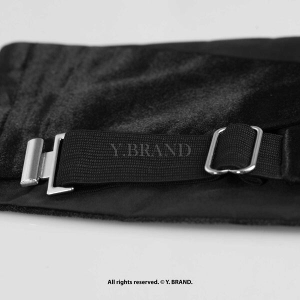 Tuxedo Suit Black Cummerbund With Bow Tie & Pocket Square For Men BTS-025