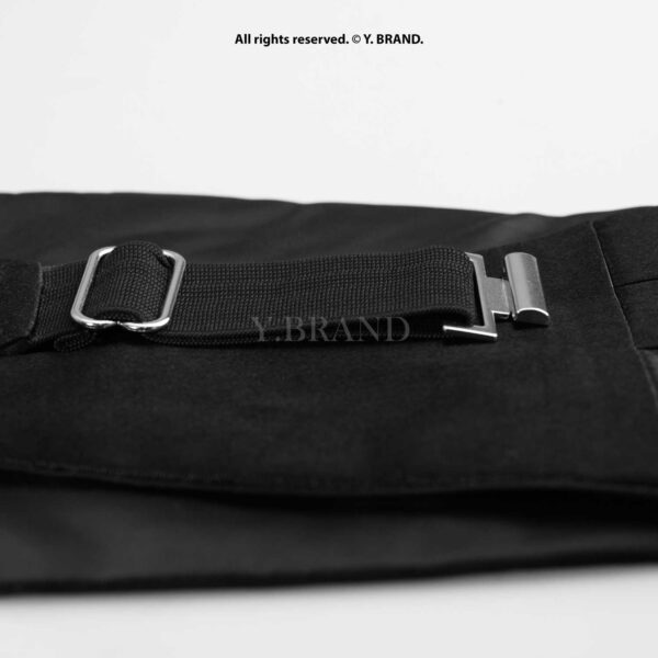 Tuxedo Suit Black Cummerbund With Bow Tie & Pocket Square For Men BTS-025