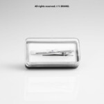 Silver Tie Clip Infinity Detail Formal - TP-1099 - Image 2